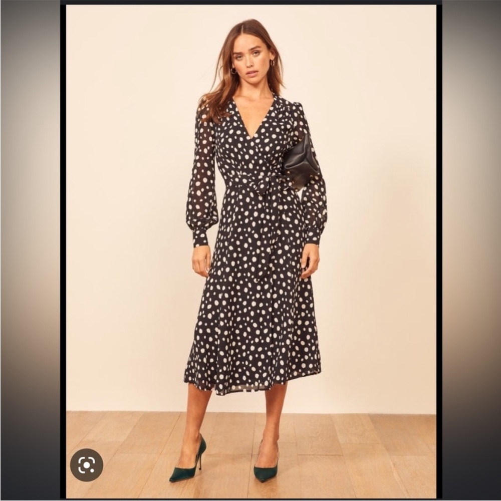 Reformation Susanna Wrap Dress